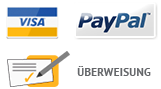 VISA PayPal Überweisung